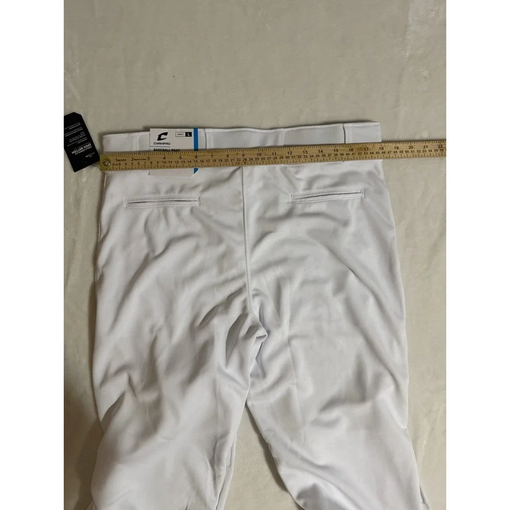 NWT CHAMPRO Triple Crown 2.0 Open Bottom Baseball Pants White ~ Size L